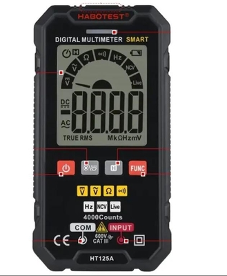 Habotest / Mayilon HT-125A True-RMS Digital Multimeter 4000 Counts With AC/DC Voltage Ammeter Multimeter supplier