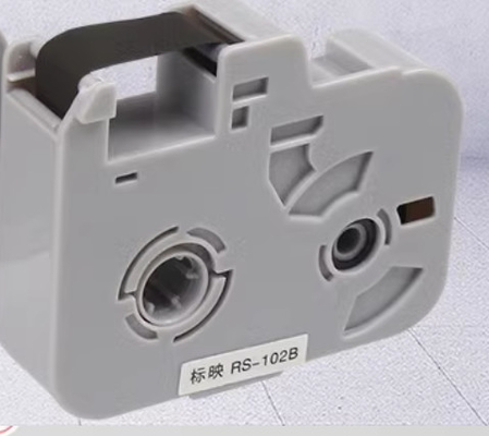 RS-102B black label tape for BIOVIN Electronic Lettering Machine, Cable ID Printer,Wire Marker S680 S750 S800 S900 supplier