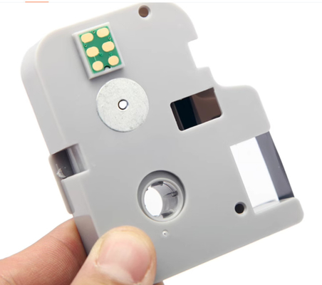 RS-S12B Black label tape cassette For Biovin S680 S800 S900 RS-12B Electronic Lettering Machine, Cable ID Printer,Wire Marker supplier