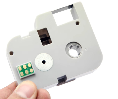 RS-S12B Black label tape cassette For Biovin S680 S800 S900 RS-12B Electronic Lettering Machine, Cable ID Printer,Wire Marker supplier