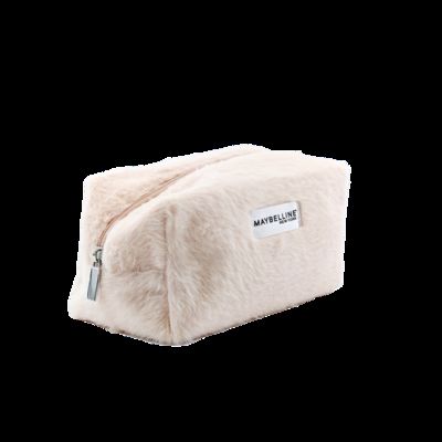 CR-070 Custom Logo Print Personalized Beautiful Ladies Hand Bags Beauty Big Black Cosmetic Bulk Case Leather Makeup Bag supplier