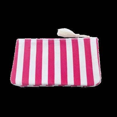 CR-181 Women's Fashionable PU Leather Toiletry Bag Custom Logo Zipper Organizer Travel Cosmetic Makeup Portable Pebbled Leather Pouch supplier