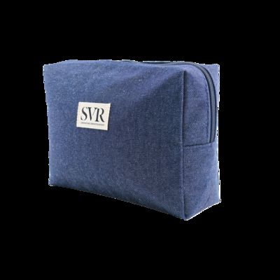 CR-001 Women's Fashionable PU Leather Toiletry Bag Custom Logo Zipper Organizer Travel Cosmetic Makeup Portable Pebbled Leather Pouch supplier