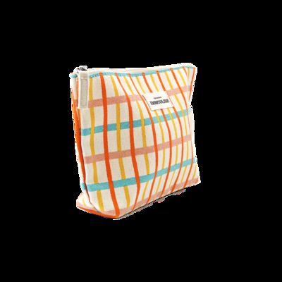 CR-075 High Quality Classic Zipper Cosmetics Bag for Makeup Brushes Perfect Tool for Organizing Your Beauty Essentials supplier