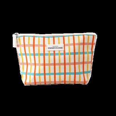CR-075 High Quality Classic Zipper Cosmetics Bag for Makeup Brushes Perfect Tool for Organizing Your Beauty Essentials supplier