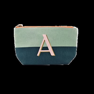 CR-092 Makeup Bag Private Label Portable Cosmetic Pouch Zipper Closure Fashionable Travel Organizer Case supplier