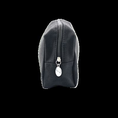 CR-017 Travel Leather Case Custom Small Cosmetic Bag with Zipper Closure Fashion Style Pink Makeup Bag supplier