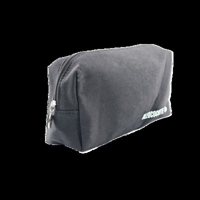 CR-017 Travel Leather Case Custom Small Cosmetic Bag with Zipper Closure Fashion Style Pink Makeup Bag supplier