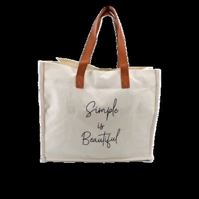 CR-148 Wholesale Custom Printed Portable Tote Shopping Bag Lady Fashion Style with Customized Design supplier