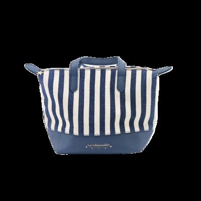 CR-156 Rope Handle Canvas Tote Shoulder Beach Bag Tropical Palm Printed Zipper Closure Big Tote Bags supplier