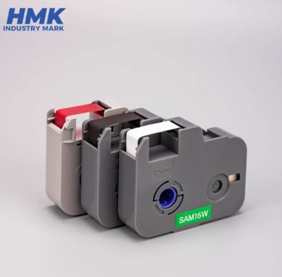 1x SAM16W + 1X SAM16 +1XSAM16R Printer ribbon cassette Barcode Ribbon For HMK K900 K900PC Electronic Lettering Machine Tube printer supplier