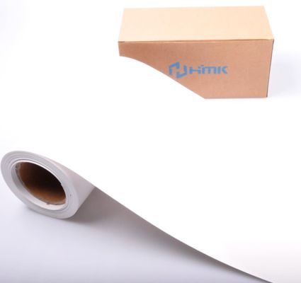 300mmx15m White PVC Label Tape Sticker Roll For HMK Identification printing supplier