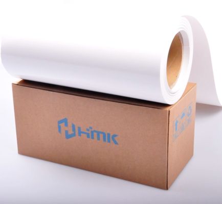 300mmx15m White PVC Label Tape Sticker Roll For HMK Identification printing supplier