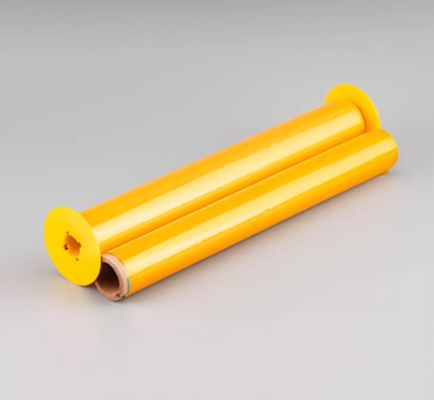 Yellow Print label tape Sticker 265mm*76m Sign Sticker Wide Format Logo supplier