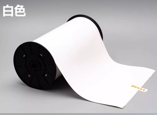 White Print label tape Sticker SR-305BL 250mmx19m Sign Sticker Wide Format Logo supplier