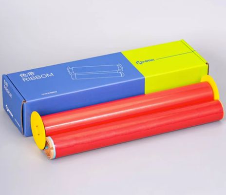 Red Print label tape Sticker SR-305R 29cm*50m Sign Sticker Wide Format Logo supplier