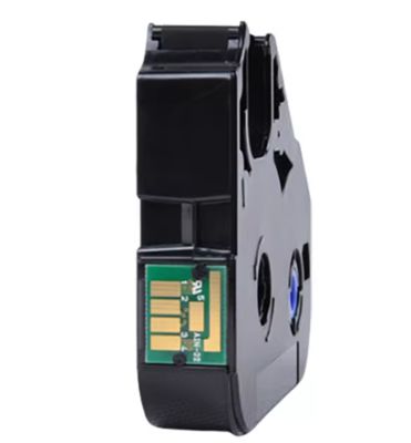 HM-LB-12BI LB C-100 C-200 C-210 white printer ribbon cassette Electronic Lettering Machine label printer 100m supplier