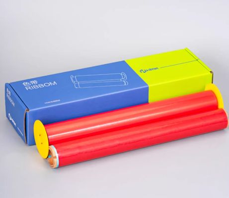 Red Print label tape Sticker SR-202R 22cm*100m Sign Sticker Wide Format Logo supplier