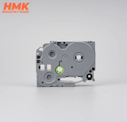 HMTZE-24 18mmX8M White label tape cassette For Brother label printer Black on White supplier