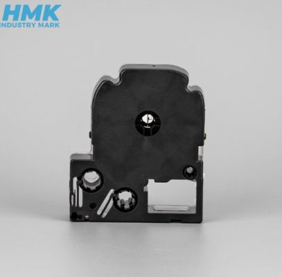 HMSS18K 18mmX8m White label tape cassette For Brother label printer Black on White supplier