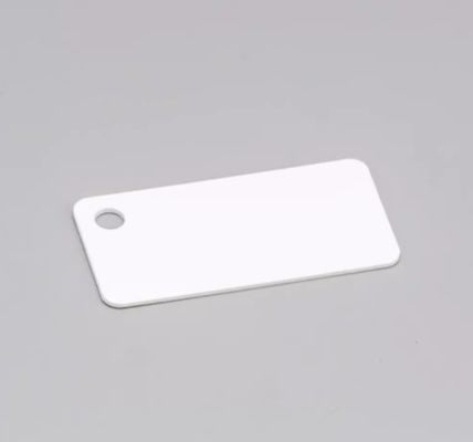 25mmx50mm PVC Single hole label HMK SR-2550P white supplier