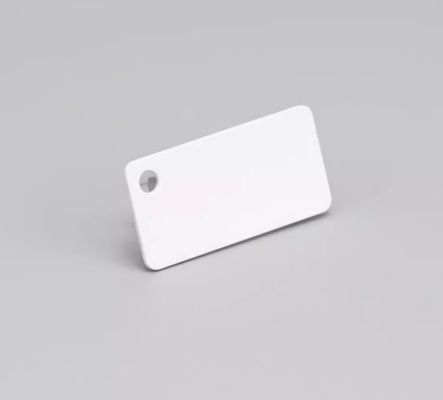 25mmx50mm PVC Single hole label HMK SR-2550P white supplier