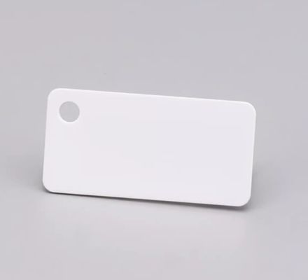 25mmx50mm PVC Single hole label HMK SR-2550P white supplier