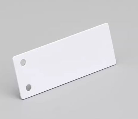 25mmx70mm PVC Double hole label white SR-2570PD supplier