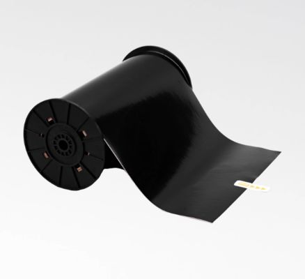 Black Print label tape WYRB-260BK 26.5cm*20m Sign Sticker Wide Format Logo supplier