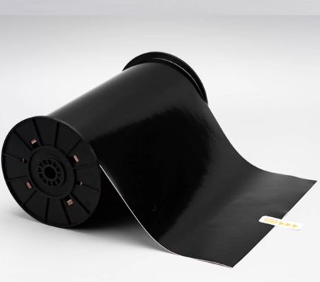 Black Print label tape HMK 300mmx15m Sign Sticker Wide Format Logo supplier