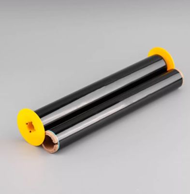 Black Print label tape HMK 265mm*76m Sign Sticker Wide Format Logo supplier