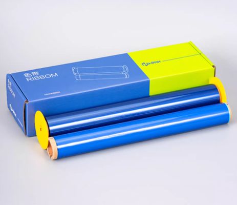 Blue Print label tape HMK HLB-300BL 29cm*100m Sign Sticker Wide Format Logo supplier