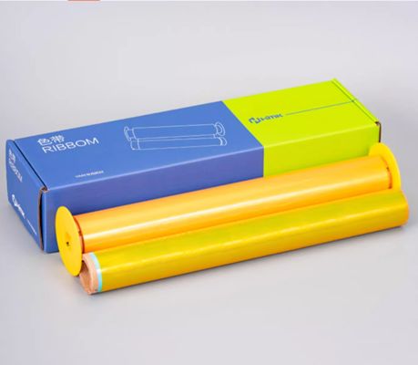 Yellow Print label tape HMK HLB-300Y 29cm*100m Sign Sticker Wide Format Logo supplier