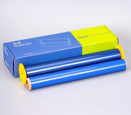 Blue Print label tape HMK BRK-280BL 280mm*76m Sign Sticker Wide Format Logo supplier