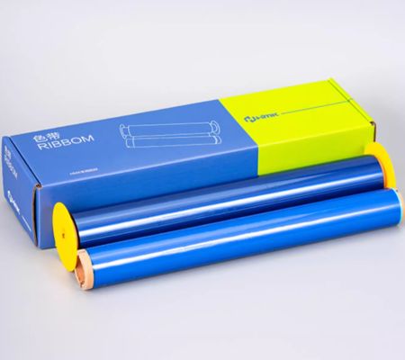 Blue Print label tape HMK SR-202BL 22cm*100m Sign Sticker Wide Format Logo Tube printer supplier