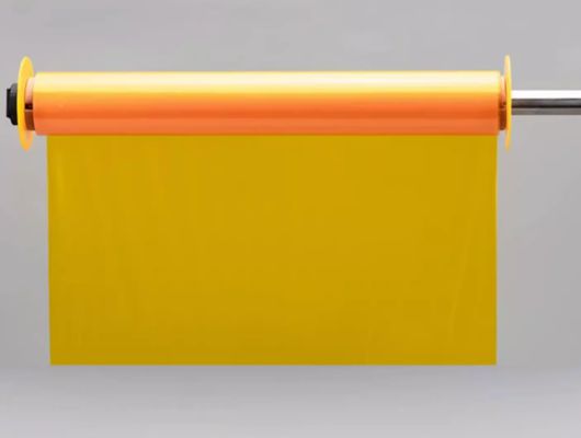 Yellow Print label tape HMK SR-305Y 29cm*50m Sign Sticker Wide Format Logo supplier