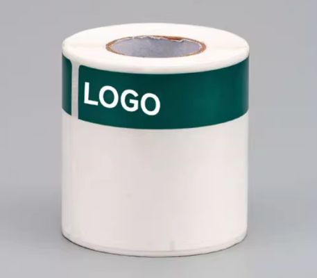 HMKGE50-90B-150(427)/H White heat transfer printing label tape sticker 50mmx90mm supplier