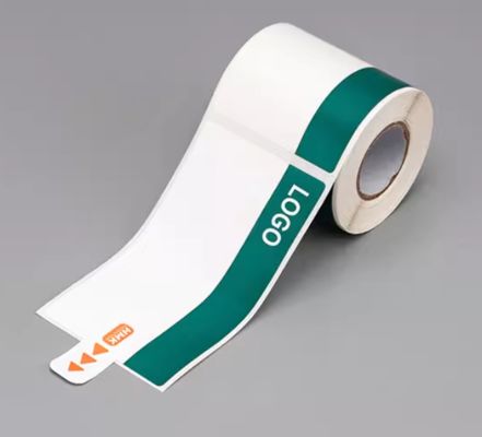 HMKGE50-90B-150(427)/H White heat transfer printing label tape sticker 50mmx90mm supplier