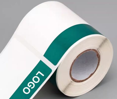 HMKGE50-90B-150(427)/H White heat transfer printing label tape sticker 50mmx90mm supplier