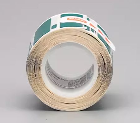 HMK GE-3012G 30mm*12mm Green heat transfer printing label tape sticker supplier