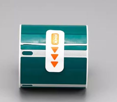 HMK GE-5025G 50mm*25mm Green heat transfer printing label tape sticker supplier