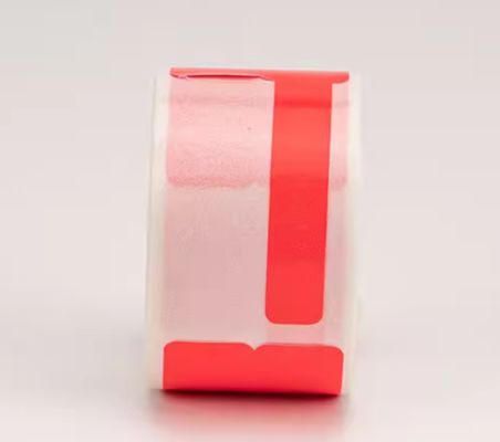 HMK GE-16R 26mm*79mm Red heat transfer printing label tape sticker supplier