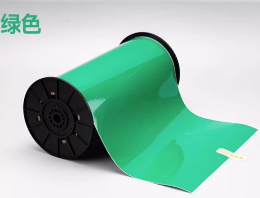 Green Print label tape SR-FK-265GR 26.5cm*10m Sign Sticker Wide Format Logo supplier