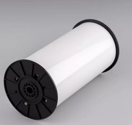 White Print label tape HMK BLK-260W 260mmx19m Sign Sticker Wide Format Logo supplier