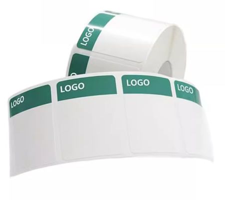 White Print label tape GE40-30B-500(432)/H 40mm*30mm 500pcs Sign Sticker supplier