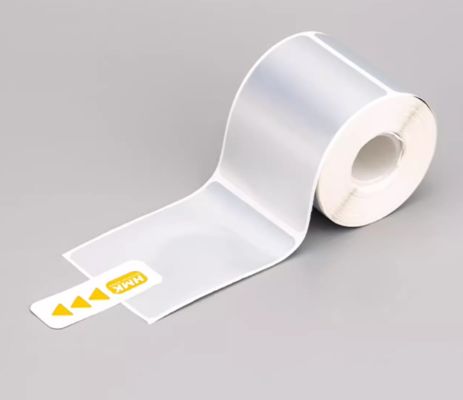 White Print label tape GE-802W 80mm*20mm Sign Sticker supplier