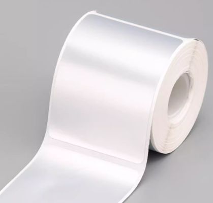 White Print label tape GE-802W 80mm*20mm Sign Sticker supplier