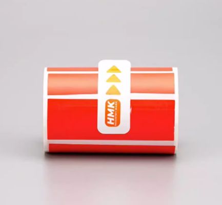 Red Print label tape GE-7024R 70mm*24mm Sign Sticker supplier