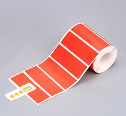 Red Print label tape GE-7024R 70mm*24mm Sign Sticker supplier
