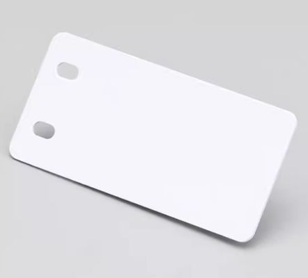 32mm x 68mm PVC Double hole label white SR-3268PD supplier
